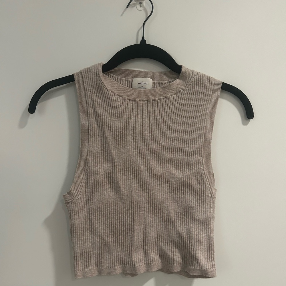 Wilfred Reso Sweater Ribbed Tank Top